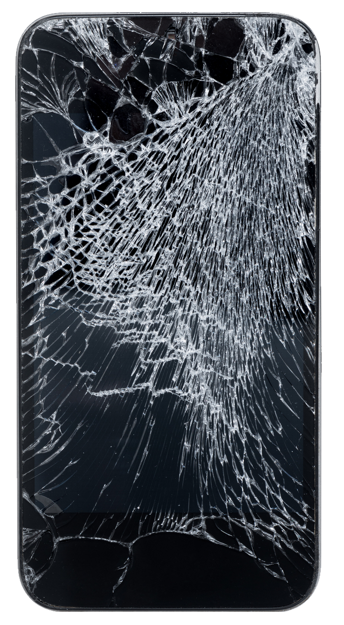 Cracked iPhone