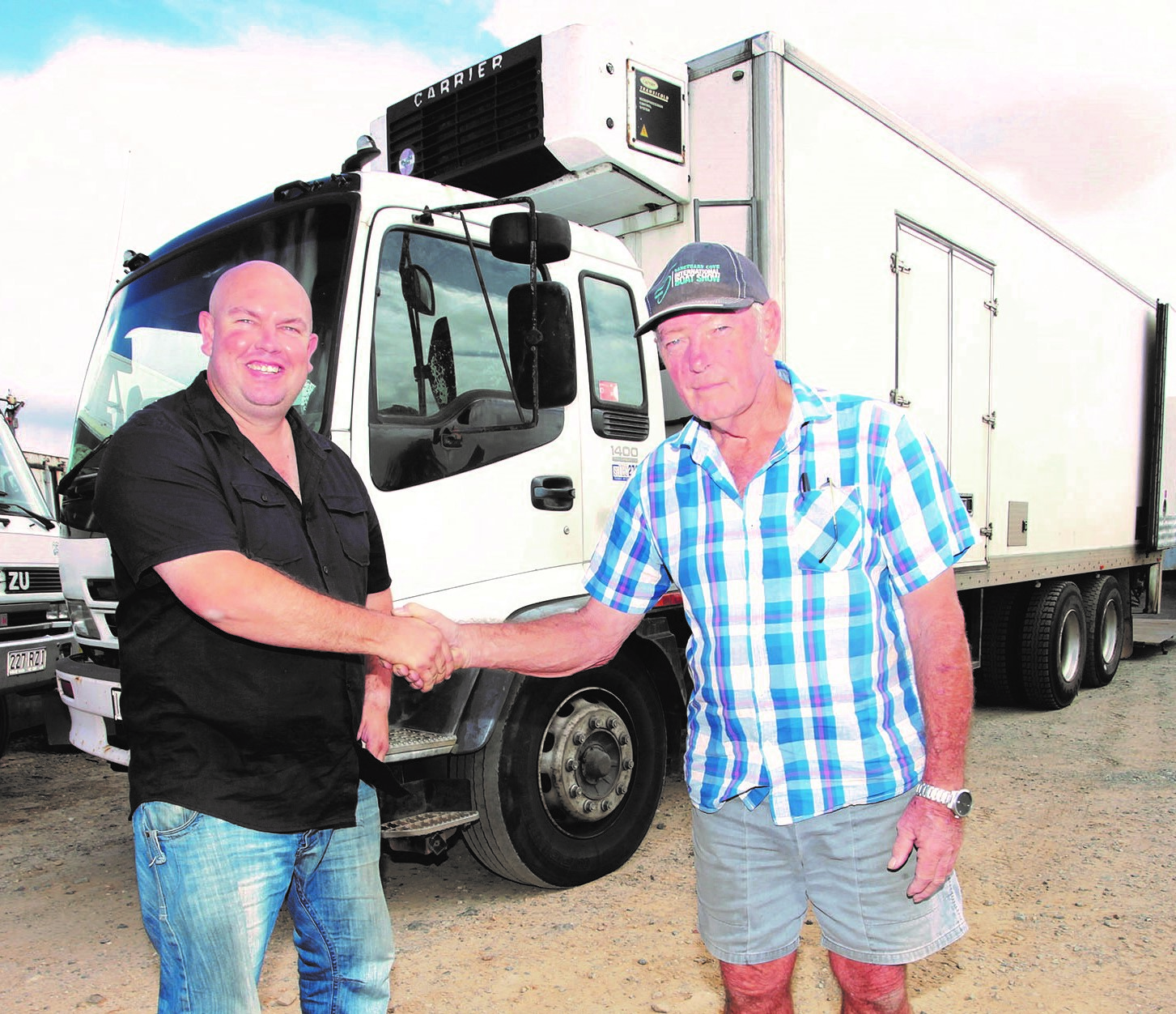 handover pic with Ron