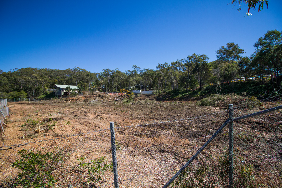 Car park works started on Macleay Island Bay Islands Info